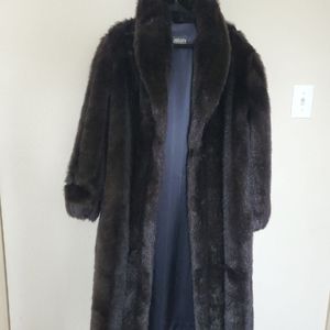 Monterey Fashions Faux Fur Coat